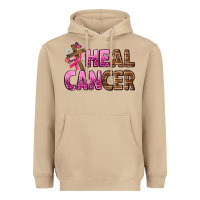 Mushroom Heal Cancer Heavyweight Hoodie - texasbilliewilder