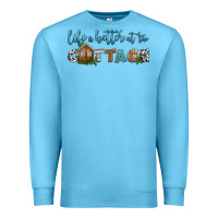 Ocean Blue life is better at the cottage Premium Sweatshirt - HRA Design Shop
