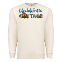 Sandshell life is better at the cottage Premium Sweatshirt - HRA Design Shop