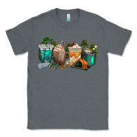 Charcoal Heather camping coffee cups Classic Tee - texasbilliewilder