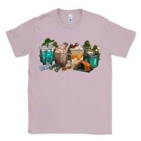 Lilac camping coffee cups Classic Tee - texasbilliewilder