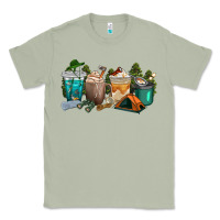 Matcha camping coffee cups Classic Tee - texasbilliewilder