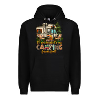 Black if i am drunk its my camping friends fault Premium Hoodie - AdoDesignShop