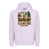 Lilac if i am drunk its my camping friends fault Premium Hoodie - AdoDesignShop