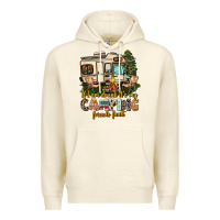 If I Am Drunk Its My Camping Friends Fault Premium Hoodie | Teevron