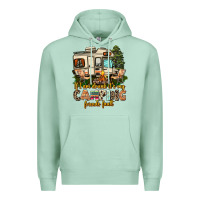 Seafoam if i am drunk its my camping friends fault Premium Hoodie - AdoDesignShop