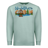 Life Is Better At The Cabin Premium Sweatshirt | Teevron