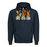 Navy basketball gnomes Zipper Hoodie - Zillion Design Studio