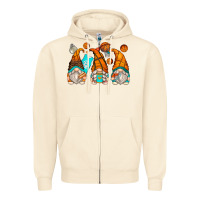 Sandshell basketball gnomes Zipper Hoodie - Zillion Design Studio