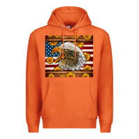 Carrot American Flag Eagle Premium Hoodie - LillyAllenDesigns