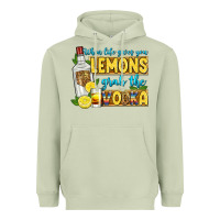 Matcha when life gives you lemons grab the vodka Heavyweight Hoodie - Zillion Design Studio