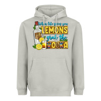 Moon Dust when life gives you lemons grab the vodka Heavyweight Hoodie - Zillion Design Studio
