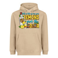 Mushroom when life gives you lemons grab the vodka Heavyweight Hoodie - Zillion Design Studio
