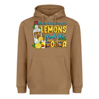 Toasted Coconut when life gives you lemons grab the vodka Heavyweight Hoodie - Zillion Design Studio