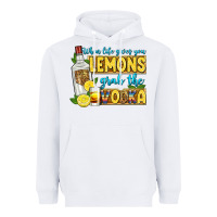 White when life gives you lemons grab the vodka Heavyweight Hoodie - Zillion Design Studio