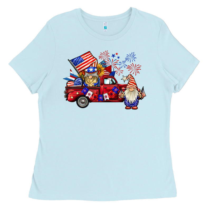American Gnomies Truck Ladies Tee by BarkalooDesign | Teevron