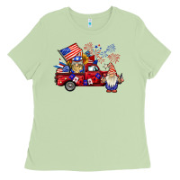 Matcha american gnomies truck Ladies Tee - BarkalooDesign