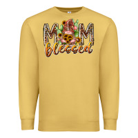 Antique Gold mom blessed Premium Sweatshirt - RacoonDesign
