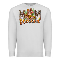 Dove Grey mom blessed Premium Sweatshirt - RacoonDesign
