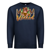 Navy mom blessed Premium Sweatshirt - RacoonDesign