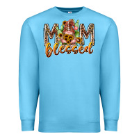 Ocean Blue mom blessed Premium Sweatshirt - RacoonDesign