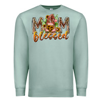 Seafoam mom blessed Premium Sweatshirt - RacoonDesign