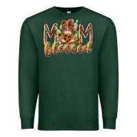 Sports Green mom blessed Premium Sweatshirt - RacoonDesign