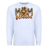 White mom blessed Premium Sweatshirt - RacoonDesign