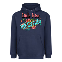 Navy little miss first grade Heavyweight Hoodie - RanaPortraitStore