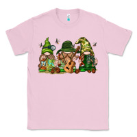 Bubblegum Pink camping gnomies Classic Tee - texasbilliewilder