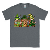 Charcoal Heather camping gnomies Classic Tee - texasbilliewilder