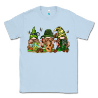 Dusty Blue camping gnomies Classic Tee - texasbilliewilder