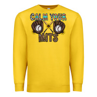 Lemon calm your mits baseball Premium Sweatshirt - CowhideDigitalArt