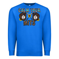 True Royal calm your mits baseball Premium Sweatshirt - CowhideDigitalArt