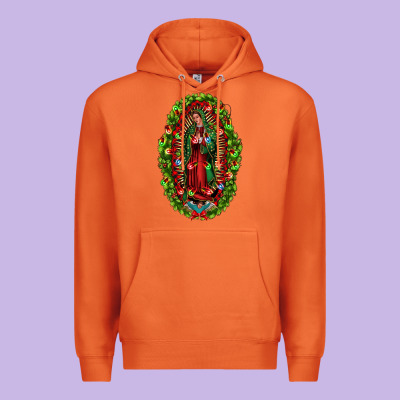 Our Lady Of Guadalupe Christmas Premium Hoodie Designed By Jasminsmagicworld