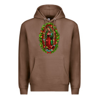Chestnut our lady of guadalupe christmas Premium Hoodie - Jasminsmagicworld