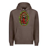 Coffee our lady of guadalupe christmas Premium Hoodie - Jasminsmagicworld