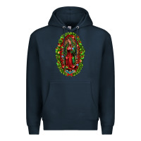 Navy our lady of guadalupe christmas Premium Hoodie - Jasminsmagicworld