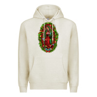 Oatmeal Heather our lady of guadalupe christmas Premium Hoodie - Jasminsmagicworld