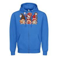True Royal baseball gnomes Zipper Hoodie - Zillion Design Studio