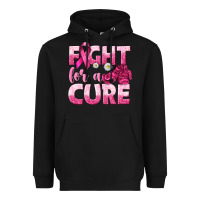 Black Fight For a Cure Heavyweight Hoodie - texasbilliewilder
