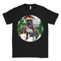 Black Pitbull And Farm Classic Tee - RanaPortraitStore