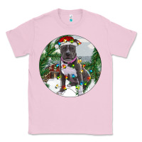 Bubblegum Pink Pitbull And Farm Classic Tee - RanaPortraitStore