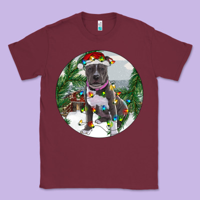 Pitbull And Farm Classic Tee Designed By Ranaportraitstore