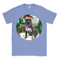 Colony Blue Pitbull And Farm Classic Tee - RanaPortraitStore
