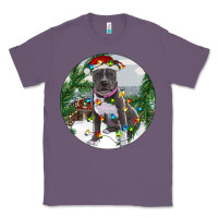 Lavender Pitbull And Farm Classic Tee - RanaPortraitStore