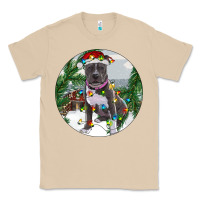 Mushroom Pitbull And Farm Classic Tee - RanaPortraitStore