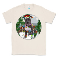 Natural Pitbull And Farm Classic Tee - RanaPortraitStore