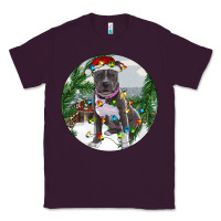 Plum Pitbull And Farm Classic Tee - RanaPortraitStore
