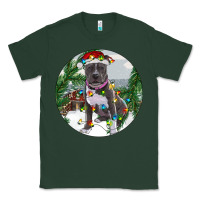 Sports Green Pitbull And Farm Classic Tee - RanaPortraitStore